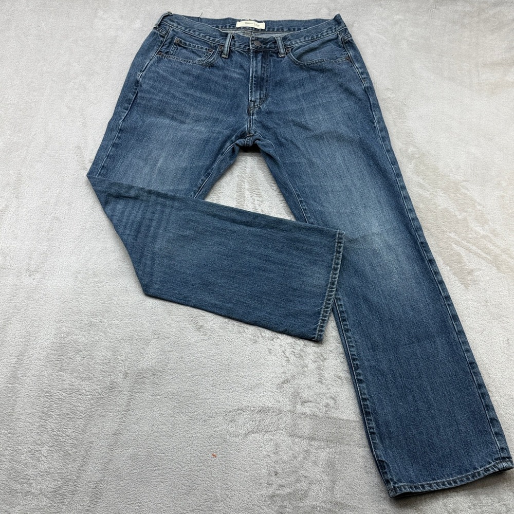 Gap 1969 Bootcut Jeans Mens 34x32 Blue Medium Wash Authentic Wash Denim Y2K